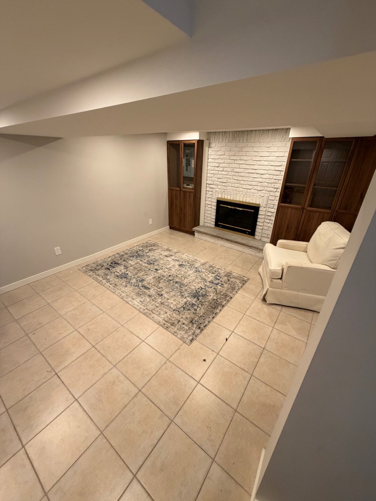 Living space cleanout after removal