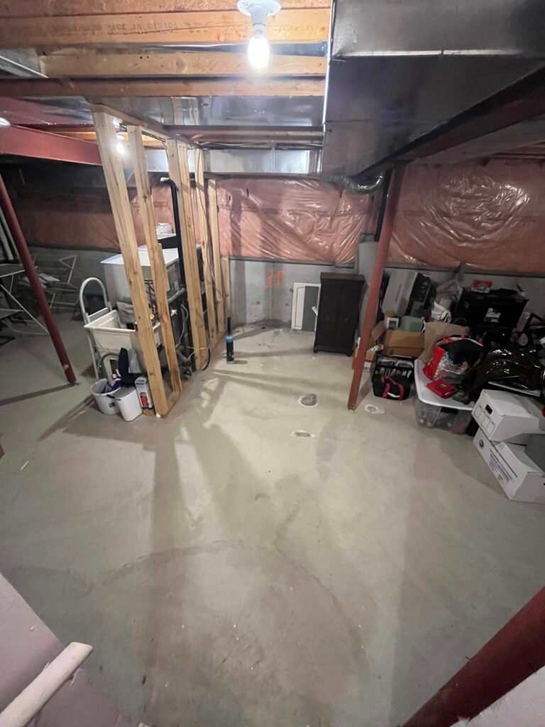 Basement Clean Out — after