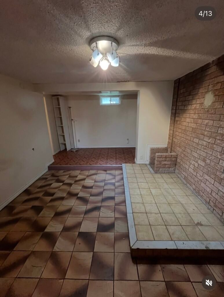 Basement Clean Out — after